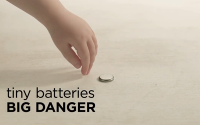 Button batteries and safety: tiny battery, big danger