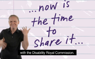 Now is the time to tell your story to the Royal Commission…