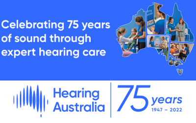 Hearing Australia is celebrating 75 years of service