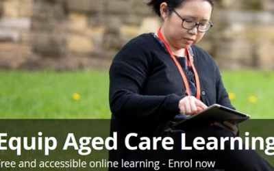 New Aged Care Workforce online training tool.